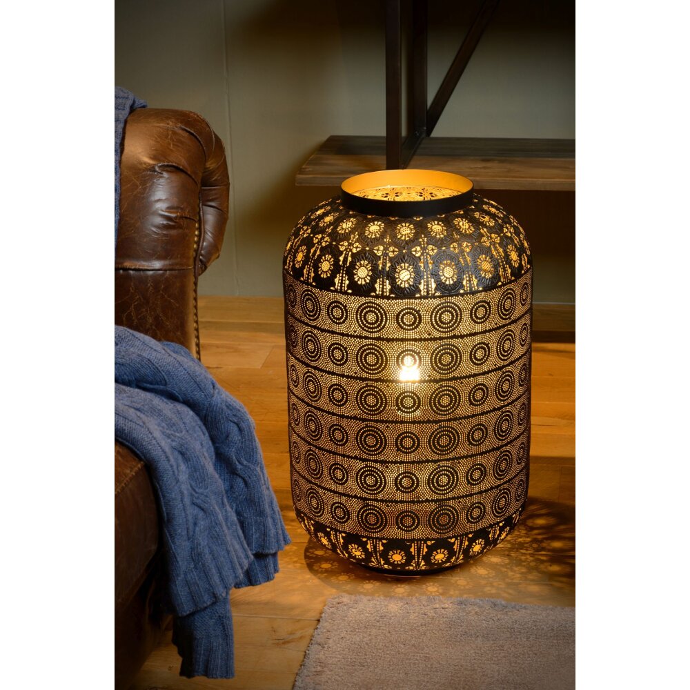 Lucide TAHAR Lampada da Tavolo Nero, 1-Luce main product photo