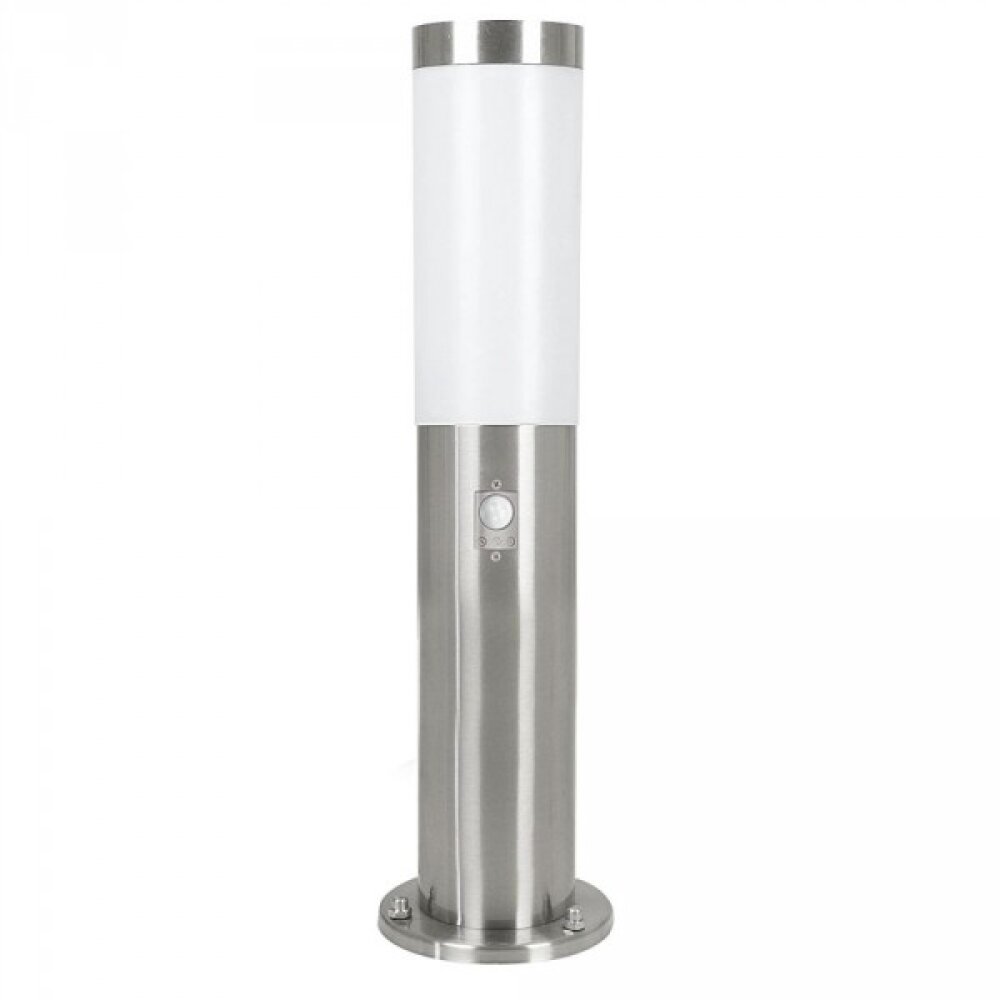 Eglo HELSINKI Lampada da terra per esterno Acciaio inox, 1-Luce, Sensori di movimento main product photo