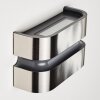 Applique da esterno Kolding LED Acciaio inox, Nero, 1-Luce