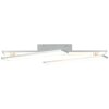 Plafoniera Brilliant Entrance LED Alluminio, Bianco, 1-Luce