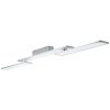 Plafoniera Brilliant Entrance LED Alluminio, Bianco, 1-Luce