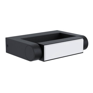 Eglo BRIANZA Applique LED Nero, 1-Luce