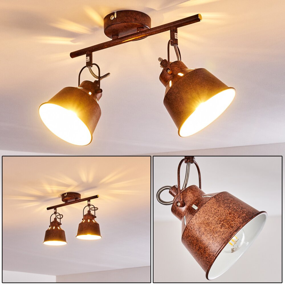 Safari Plafoniera Ruggine, 2-Luci main product photo