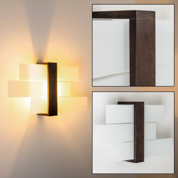 Lovikka Applique Legno scuro, 1-Luce