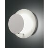 Fabas Luce Fullmoon Applique LED Bianco, 1-Luce