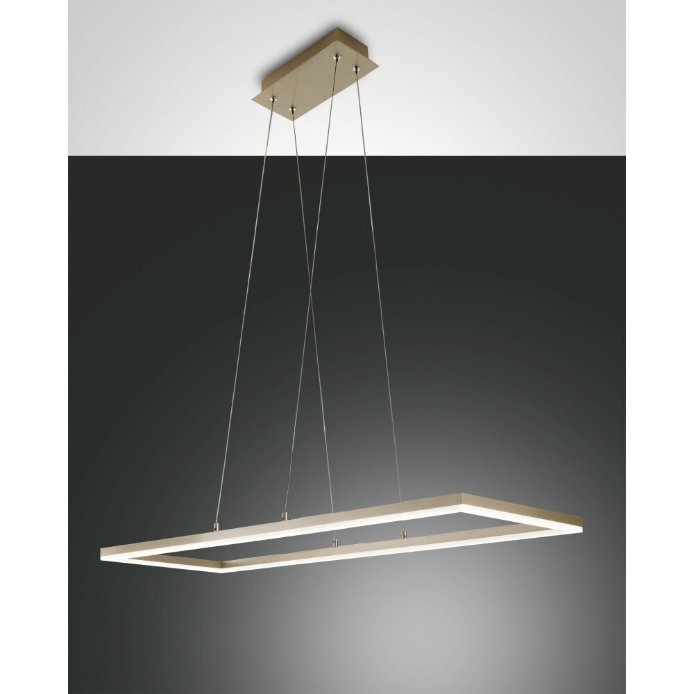 Fabas Luce Bard Lampada a Sospensione LED Oro, 1-Luce main product photo