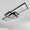 Alnarp Plafoniera LED Legno chiaro, Nero, 1-Luce