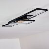 Alnarp Plafoniera LED Legno chiaro, Nero, 1-Luce