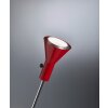 Tecnolumen ES 57 LED Faro Cromo, Rosso, 1-Luce