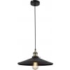 Globo KNUD Lampadario a sospensione Ottone antico, Ottone, Nero, 1-Luce