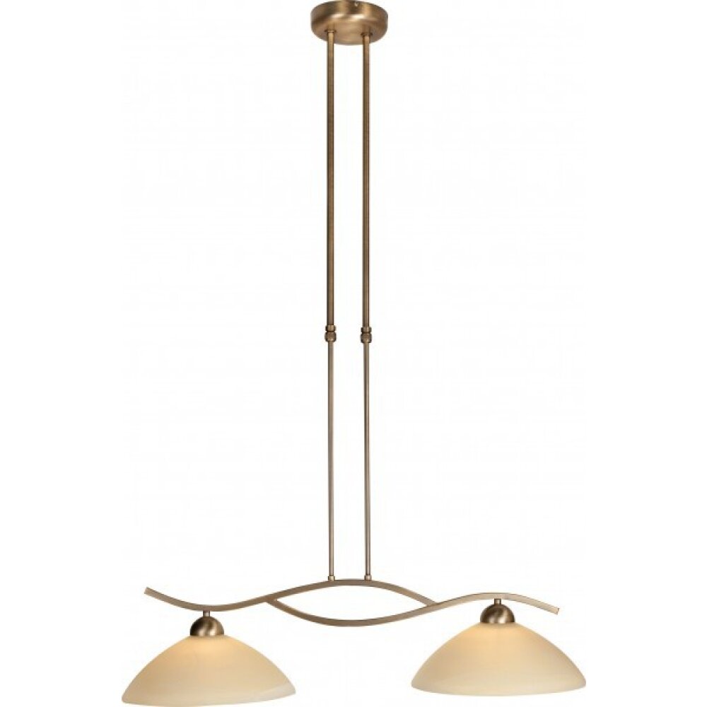 Steinhauer CAPRI Lampadario a sospensione Bronzo, 2-Luci main product photo