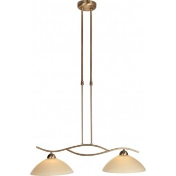 Steinhauer CAPRI Lampadario a sospensione Bronzo, 2-Luci