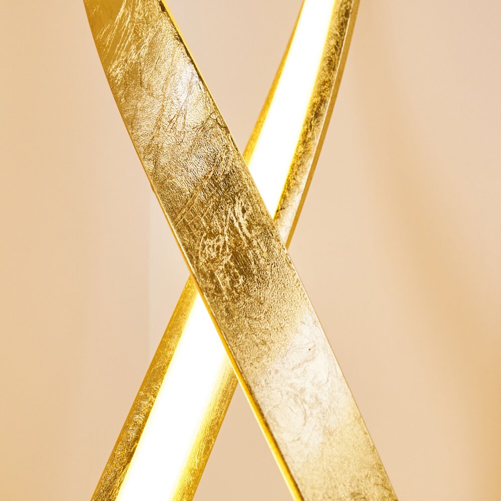 Lampada da terra Medle LED Oro, 1-Luce