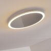 Aitrach Plafoniera LED Argento, Bianco, 1-Luce