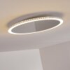 Aitrach Plafoniera LED Argento, Bianco, 1-Luce