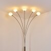 Nikkala Lampada da terra Nichel opaco, 5-Luci