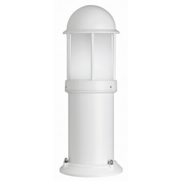 Lcd Ilmenau Lampada con piedistallo Bianco, 1-Luce