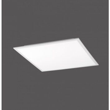 Leuchten-Direkt FLAT Plafoniera LED Bianco, 1-Luce