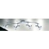 Globo LORD Faretto Cromo, Acciaio inox, 4-Luci