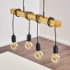 Barbengo Lampada a Sospensione Nero, 4-Luci