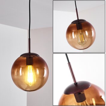 Degevos Lampadario a sospensione Marrone, 1-Luce