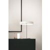 Fabas Luce Double Lampada da Tavolo LED Cromo, Bianco, 1-Luce