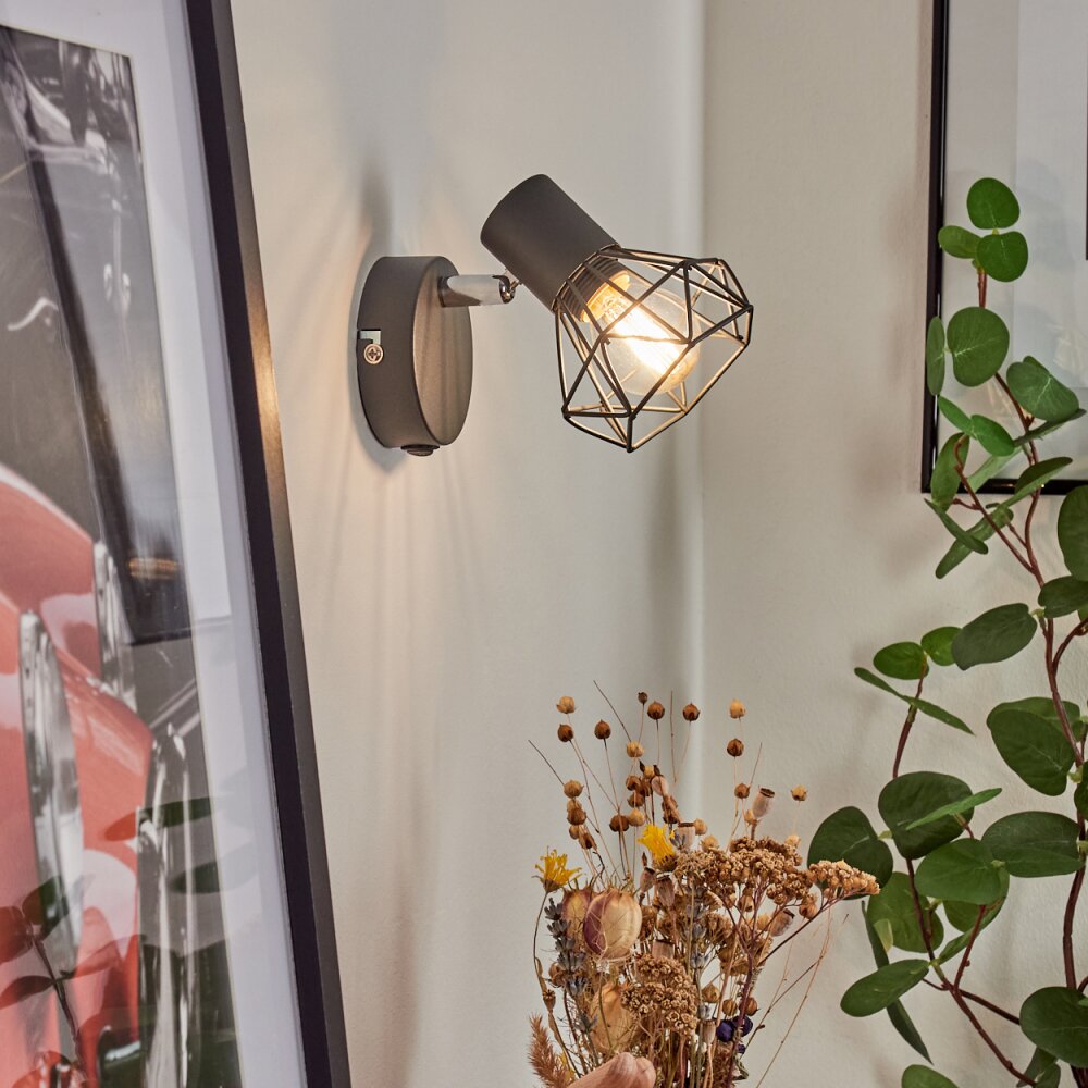 Gullspang Applique Antracite, Cromo, 1-Luce