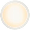 Brilliant Abie Plafoniera LED Bianco, 1-Luce, Telecomando, Cambia colore