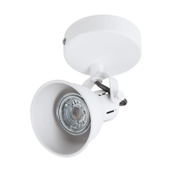 EGLO SERAS Faretto da parete LED Bianco, 1-Luce