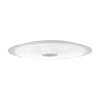 EGLO MORATICA-A Plafoniera LED Trasparente, chiaro, Bianco, 1-Luce, Telecomando