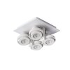 Faretto da soffitto Lucide LANDA LED Bianco, 4-Luci