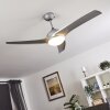 Sanford ventilatore da soffitto Argento, 1-Luce, Telecomando