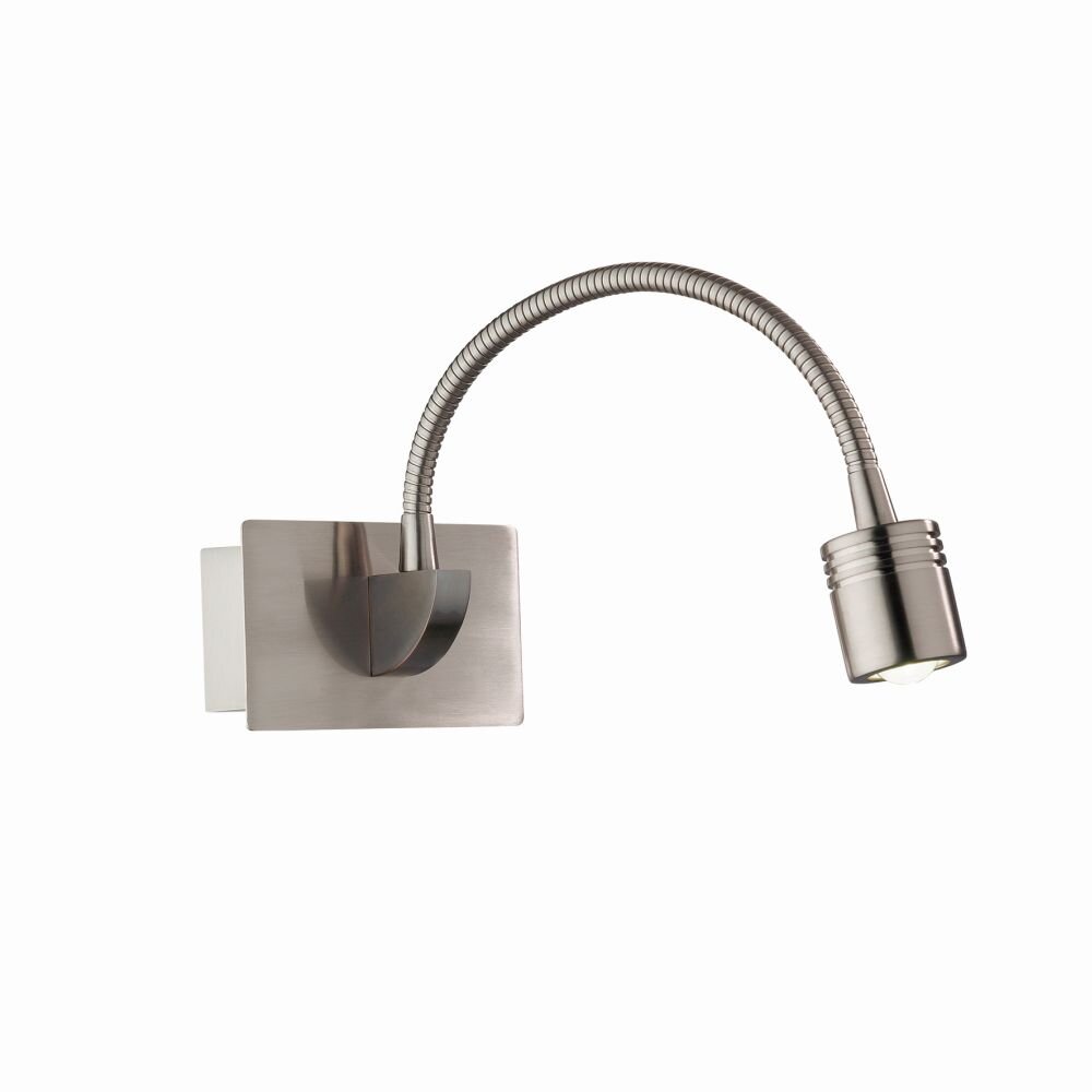 Ideal Lux DYNAMO Applique LED Nichel opaco, 1-Luce main product photo