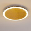 Aitrach Plafoniera LED Oro, Bianco, 1-Luce