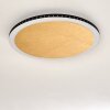 Aitrach Plafoniera LED Oro, Bianco, 1-Luce