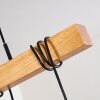 Barbengo Lampada a Sospensione Legno chiaro, Nero, 4-Luci