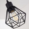 Barbengo Lampada a Sospensione Legno chiaro, Nero, 4-Luci