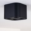 Baishan Plafoniera Nero, 4-Luci