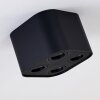 Baishan Plafoniera Nero, 4-Luci