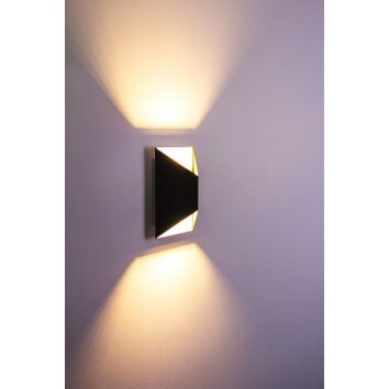 Corozal Applique da esterno LED Antracite, Bianco, 2-Luci