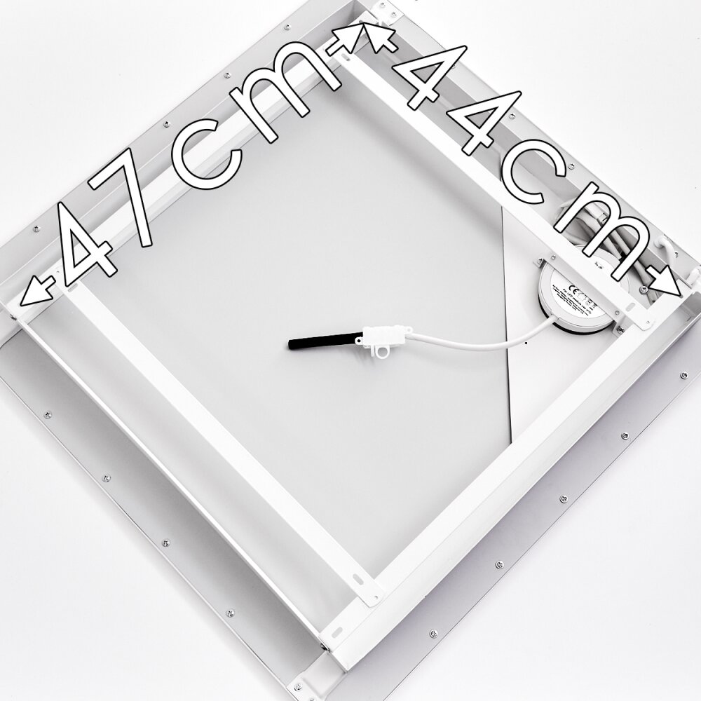 Salmi Plafoniera LED Bianco, 1-Luce, Telecomando, Cambia colore