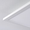 Salmi Plafoniera LED Bianco, 1-Luce, Telecomando, Cambia colore