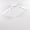 Salmi Plafoniera LED Bianco, 1-Luce, Telecomando, Cambia colore