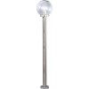 Globo BOWLE II Illuminazione esterna Acciaio inox, Trasparente, chiaro, 1-Luce