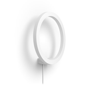 Philips Hue Ambiance White & Color Sana Applique LED Bianco, 1-Luce, Cambia colore