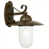 Eglo MILTON Applique per esterno Marrone scuro, 1-Luce