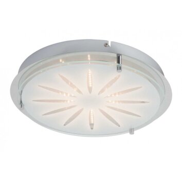 Brilliant Cathleen Applique e plafoniera LED Cromo, 1-Luce