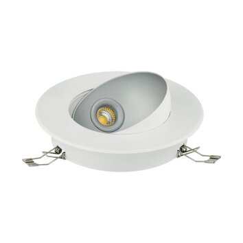 Eglo RONZANO Lampada da incasso LED Argento, Bianco, 1-Luce