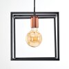 Yuhigaoka Lampadario a sospensione Ramato, Nero, 1-Luce