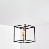 Yuhigaoka Lampadario a sospensione Ramato, Nero, 1-Luce